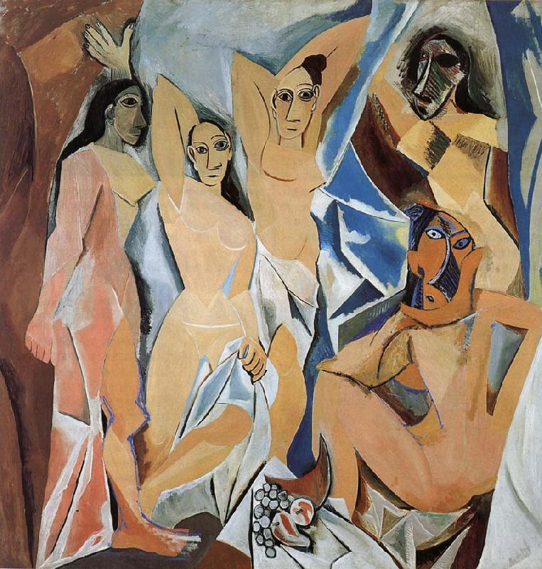 pablo picasso Avignon girls